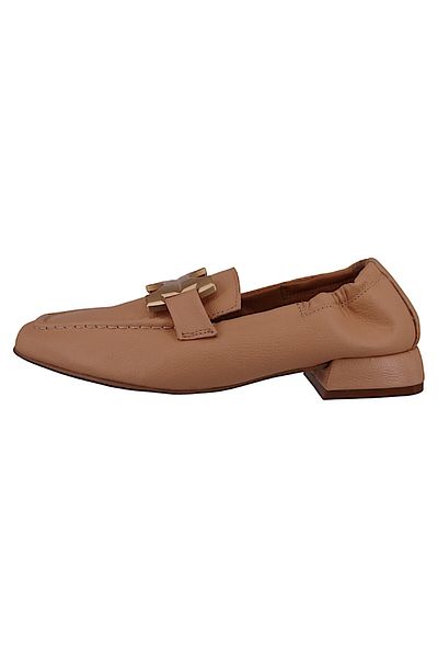 Mjus Damen Halbschuhe RAPALLO Moccasin L30105-0201 Braun 6478 Sand Leder