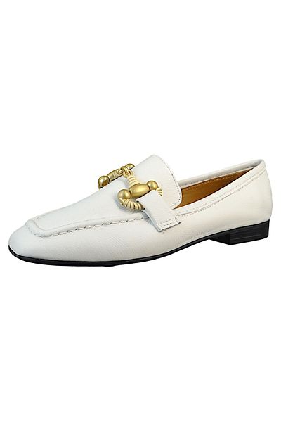 Mjus Damen Halbschuhe VENTIMIGLIA Loafer T85101-0101 Weiß 6001 Latte Leder
