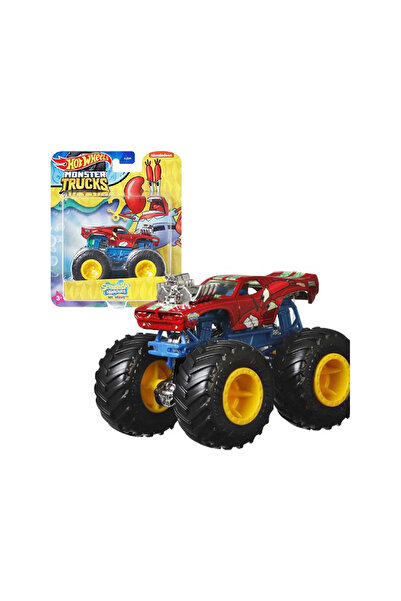 HOT WHEELS Monster Trucks Dünyası Temalı 1:24 Arabalar Hjg41-hwn79