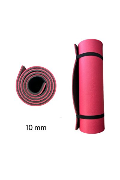 CKSpor 10 Mm Çift Taraflı Pilates Yoga Minderi Spor Pilates Egzersiz  Matı