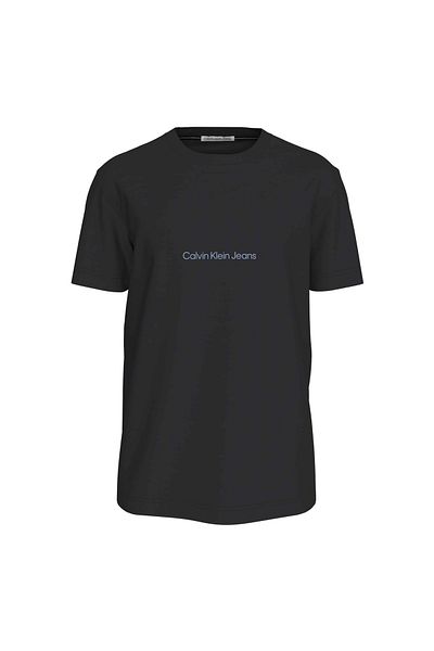 Calvin Klein Jeans Düz Siyah Erkek T-Shirt J30J325197BEH