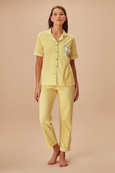 SUWEN Set pijama masculina Lulusu