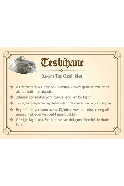 Tesbihane 1000 فضة استرليني كازازاز شرابة قطع الكرة الأرضية اسم مكتوب كوارتز مسبحة من الحجر الطبيعي101002018