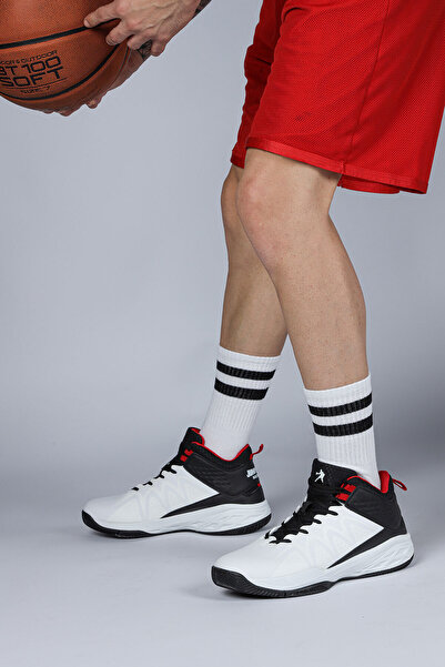 Jump 28652 Білі чоловічі баскетбольні кросівки