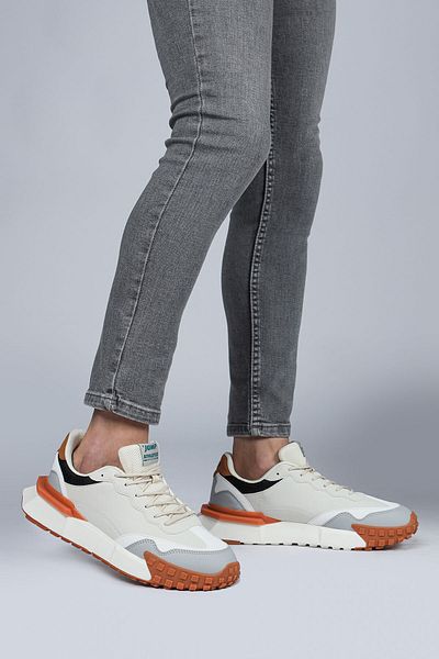 Jump 29104 Мъжки ежедневни спортни обувки Camel Sneaker