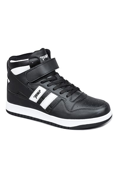 Jump 28708 High Top Black - White Dámské Tenisky Ležérní Tenisky