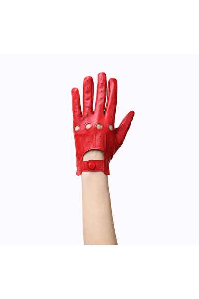 Altezzoso Voyage Kadın Deri Sürücü Eldiveni