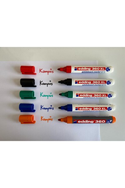 Edding 360 XL/360 Tahta Kalemi seti 5 Renk