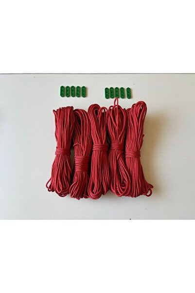 20 Metre x 5 Adet-Gergi Aparatlı İp