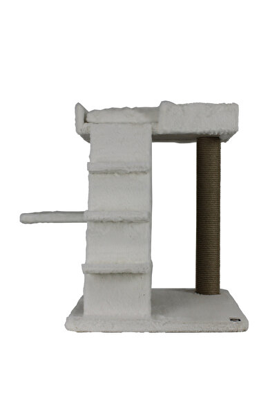 LOTUS FURNITURE PET SERIES TIRMALAMALI KEDİ EVİ