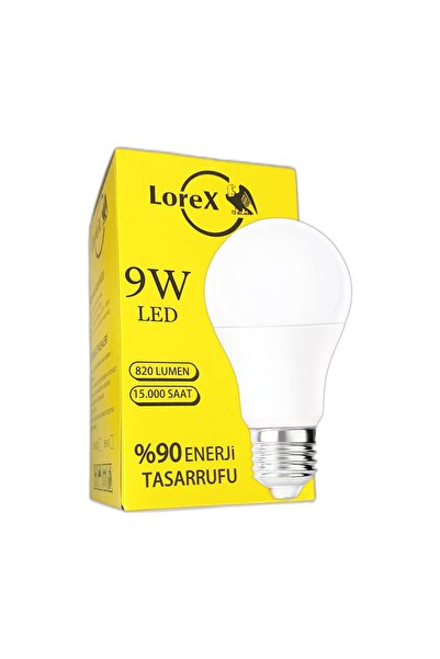 LOREX 9W Beyaz Işık LED Ampul