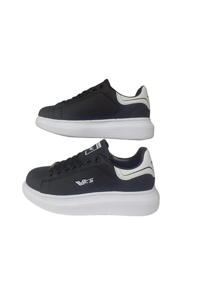 Wickers Black-white OrthopeDic Sneaker - Unisex Flat Sole Sports Shoes wckrs-99