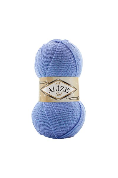 Alize Σάλι Σιμ 40 Μπλε Πλεκτό Κλωστό 100 Γρ.