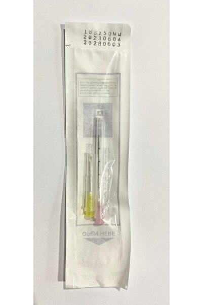 KALİX 18G X 50MM DOLGU KANÜLÜ FİNE MİCRO DOLGU KANÜLÜ.