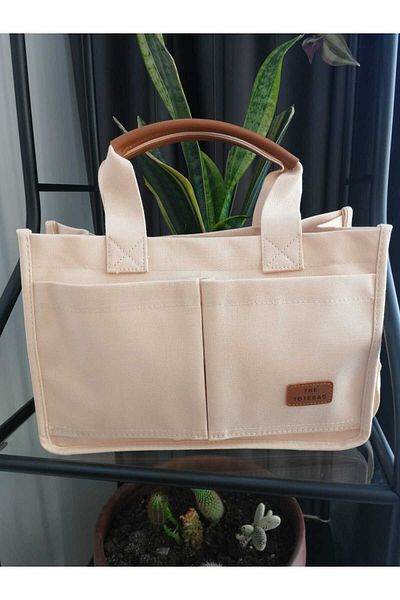 truvabags THREE-EYED THE TOTE BAG CANVAS WOMEN'S SHOULDER BAG