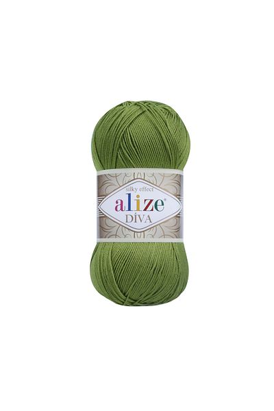 Alize 5 τεμάχια Alize Diva 210 Apple Green