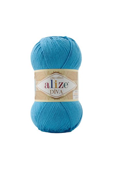 Alize 5 Τεμάχια Alize Diva 245 Τυρκουάζ