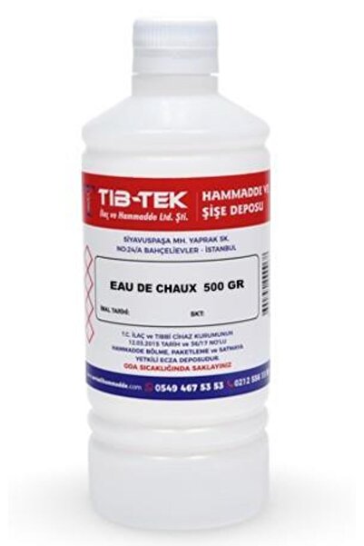 TIBTEKS KİREÇ SUYU 500GR