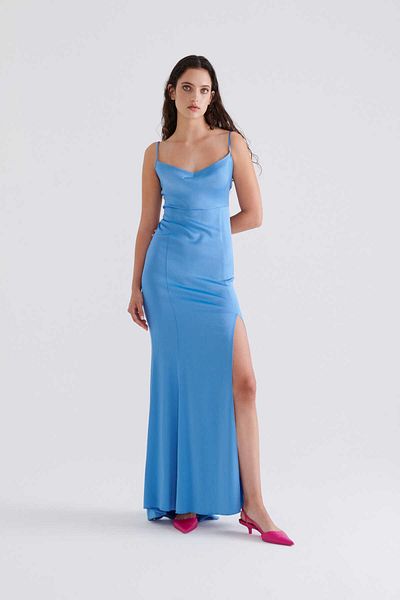 Roman Blue Women Prom Dresses Styles Prices Trendyol