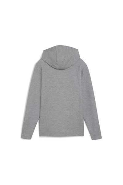 Puma Ανδρικό ποδοσφαιρικό μπουφάν Teamfinal Casuals με κουκούλα 65852833   Γκρι