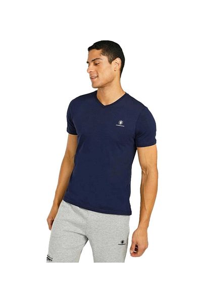 lumberjack Μπλουζάκι Bsc V Nk Navy Blue M-CT106