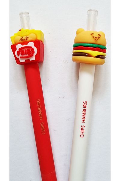 Modellino 2 Pack Hamburger Chips Perfect 07 Tip Versatil Pen