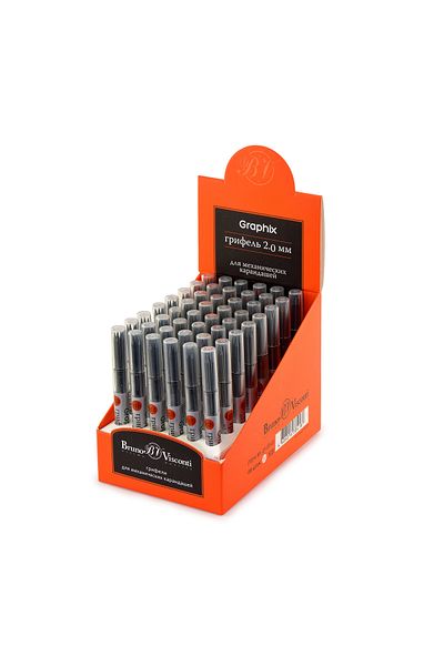 Bruno Visconti 2.0 mm Tip HB 1 Pack (5 Pieces)