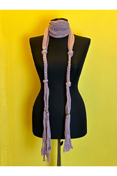 Gönülden Tasarım EșARFĂ PIETANATĂ CU IMPRIMARE ȘI MARGELE ACCESORII DE PĂR GÂ...