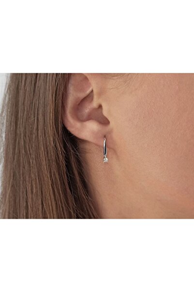 Sirius Pırlanta F Renk 0,20 Karat Pırlanta Tektaş Küpe