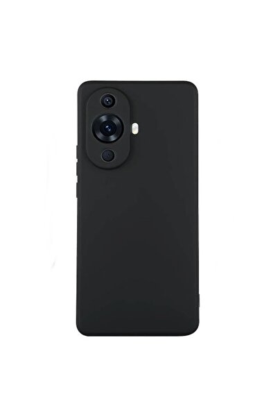 Gpack Huawei Nova 11 Kılıf Mara Lansman Silikon Mat Soft Kamera Korumalı Siyah