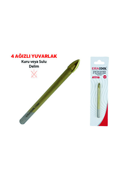 Eratool ELMAS CAM DELME OK TİPİ 4 AĞIZLI 3*60MM ERA55810 ERATOOL