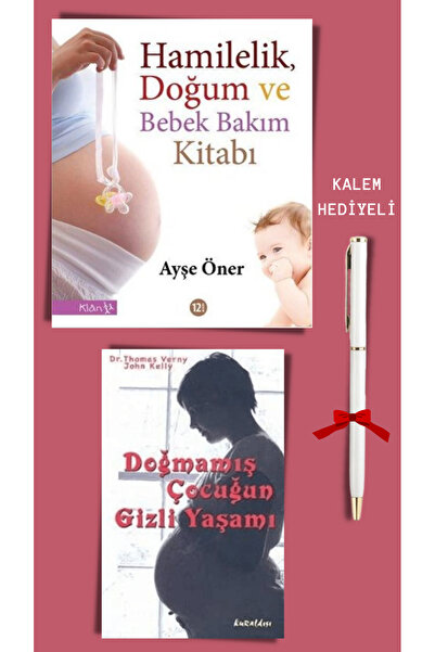 Klan Yayınları Kalem Hediyeli Hamilelik Seti 11 (2 Kitap) Hamilelik Kitabı, D...