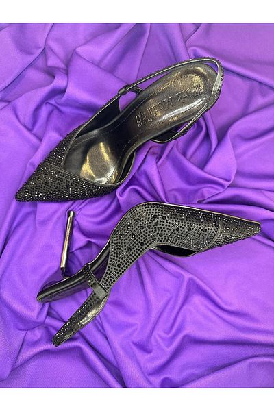 MİSS PARK MODA Stoned Heeled Shoes