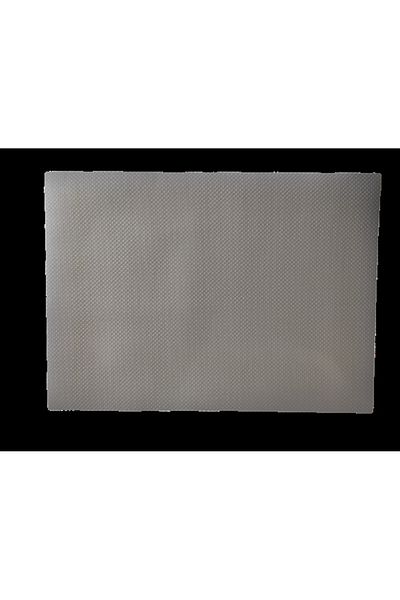 almital mobilya aksesuarları furniture accessories 4 τεμάχια σκούρο γκρι τεχνητό δέρμα - μοτίβο με κουκκίδες, 48x31 εκ. Αμερικάνικη σέρβις