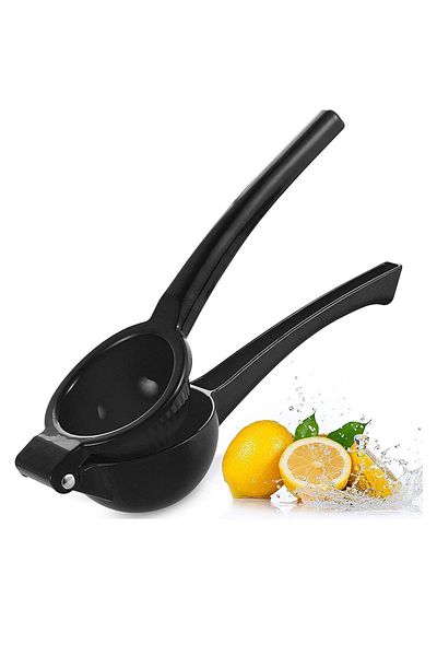 Factorial Stainless Casting Citrus Juicer Manual Lemon Squeeze Tool Black Orange Boring Braun Squeezer