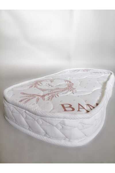 ZG Yatak Anne Yanı Bambu Oval Beşik Yatagı 38x73x8