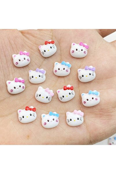 VIOLA BEAUTY 15 adet Yeni Sevimli HELLO KITTY - Kedicik Figürleri i Süs Takı ...