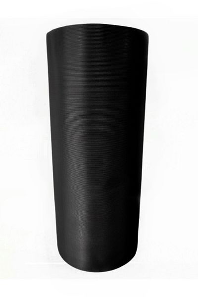 almital mobilya aksesuarları furniture accessories 48 см x 5 м черна раирана изкуствена кожа с шарка, неплъзгащ се килим за чекмедже, капак за рафт