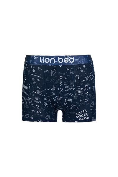 Miss Blue Moon Men's Boxers Cotton Patterned Premium 5 Pack 4000