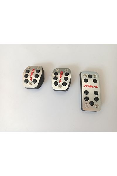 Universal 2010-2019 Focus Pedal Set - Red Writing Mt