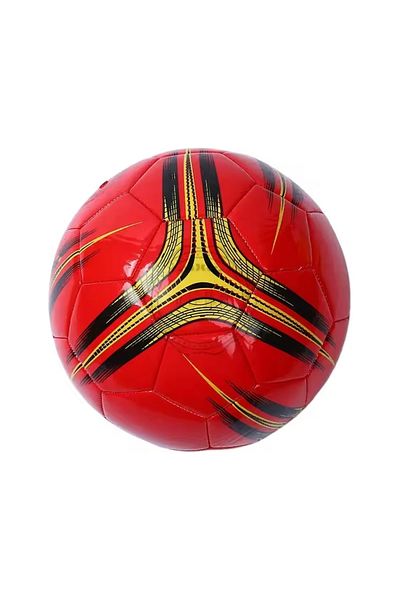Mahi Max Stitched Perfect Ball PVC Soccer Ball - Color Pattern Selected - Non-Inflated Comes Without Air 1 Piece