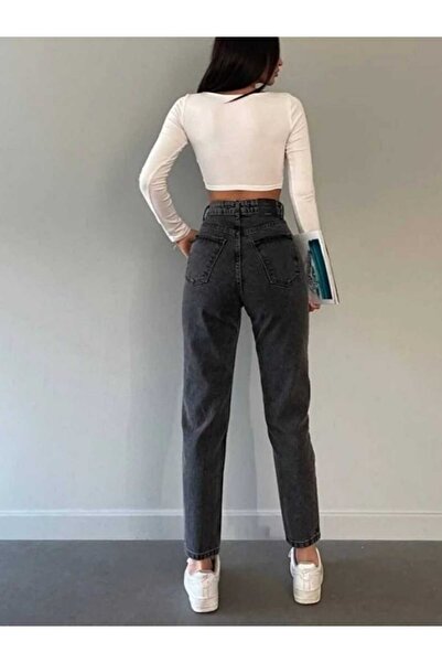 comfort jeans Супер висока талія, комфортні джинси з еластаном Mom Jean Kot