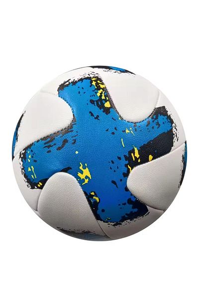 Mahi Max Pvc Soccer Ball - Color Patterned, Airlessly Non-inflation, 1 Piece