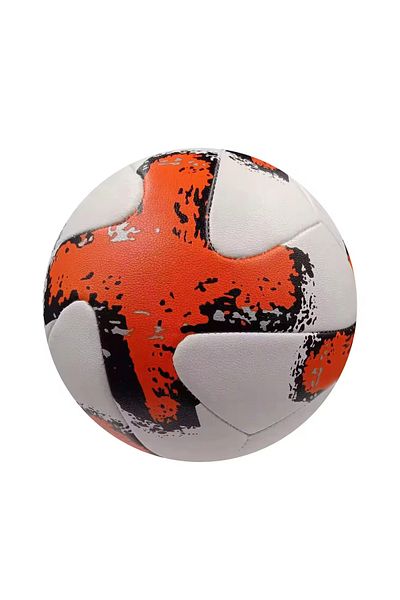 Mahi Max Stitched Perfect Ball PVC Soccer Ball - Color Pattern Selected - Non-Inflated Comes Without Air 1 Piece
