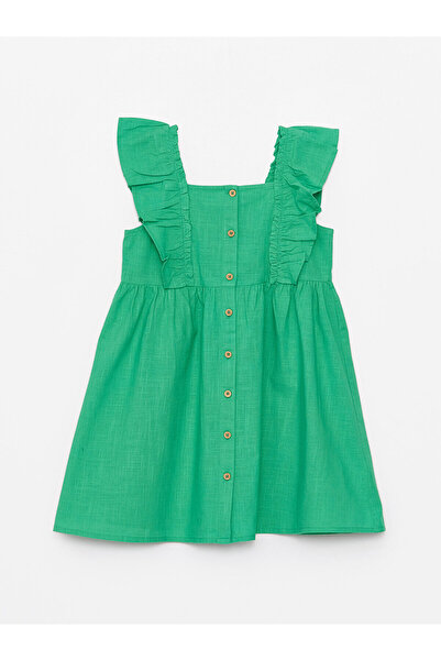 LC Waikiki Square Collar Baby Girl Dress