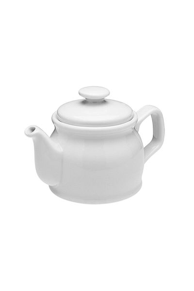 ASTERA Porland 405cc Teapot - White with Lid