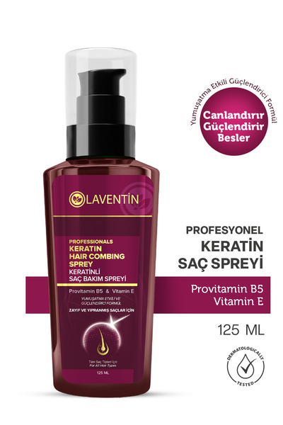 Laventin Aşırı Yıpranmış Saçlar Için Dökülme Karşıtı Keratinli Bakım Spreyi 1...