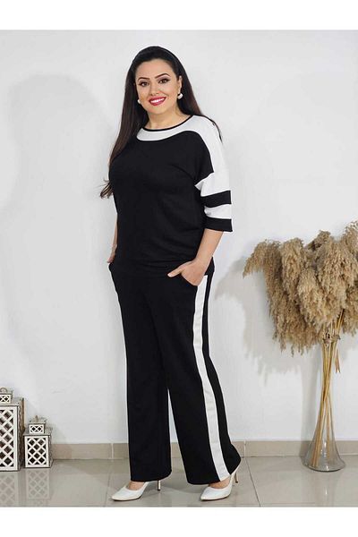 Melis Designer Σετ αθλητική φόρμα Mia Plus Size
