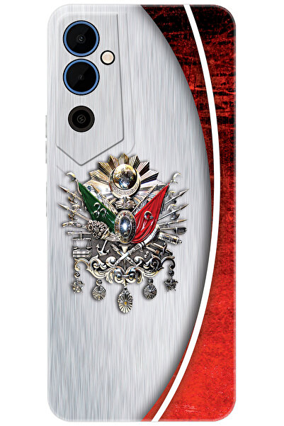 TECNO Pova Neo 2 (LG6N) Uyumlu Kılıf Desen Baskılı Silikon Osmanlı Tuğra Tasarım Stk:408 Cp-5y5qhgb