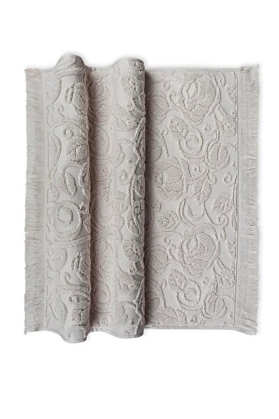 Pupilla Collection Roja %100 Pamuk 50*90 Tekli Yüz Havlusu - Gri